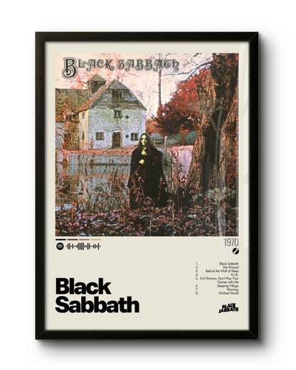 Quadro: Black Sabbath (1970) by Black Sabbath