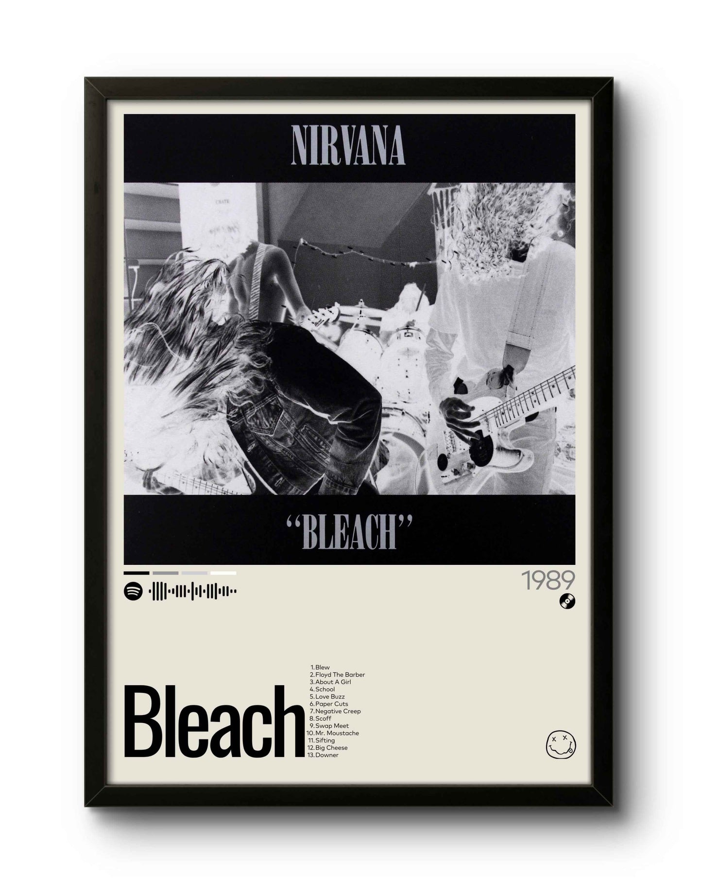 Quadro: Bleach (1989) by Nirvana