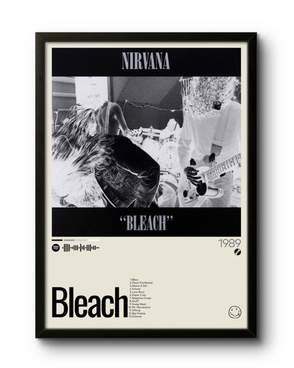 Quadro: Bleach (1989) by Nirvana