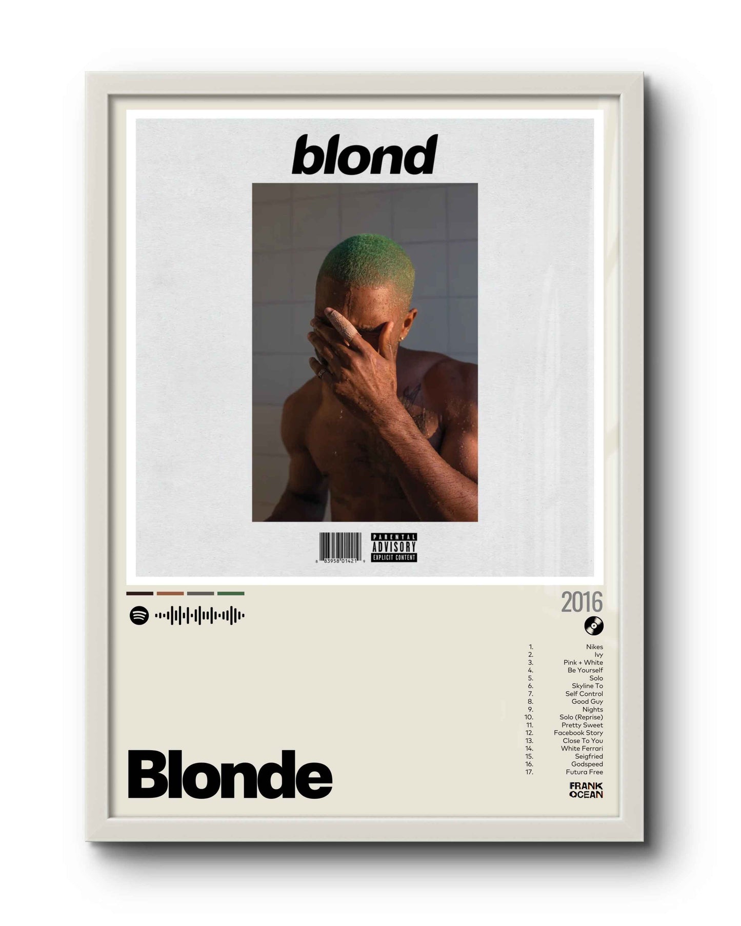 Quadro: Blonde (2016) by Frank Ocean