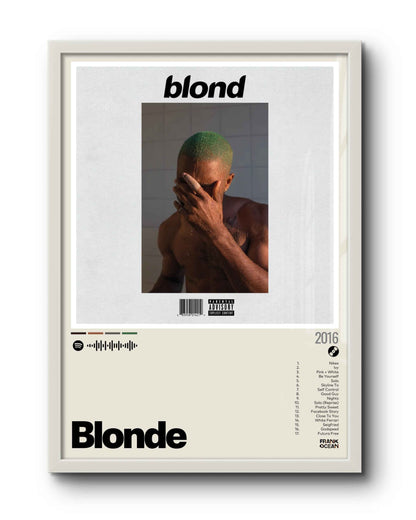 Quadro: Blonde (2016) by Frank Ocean