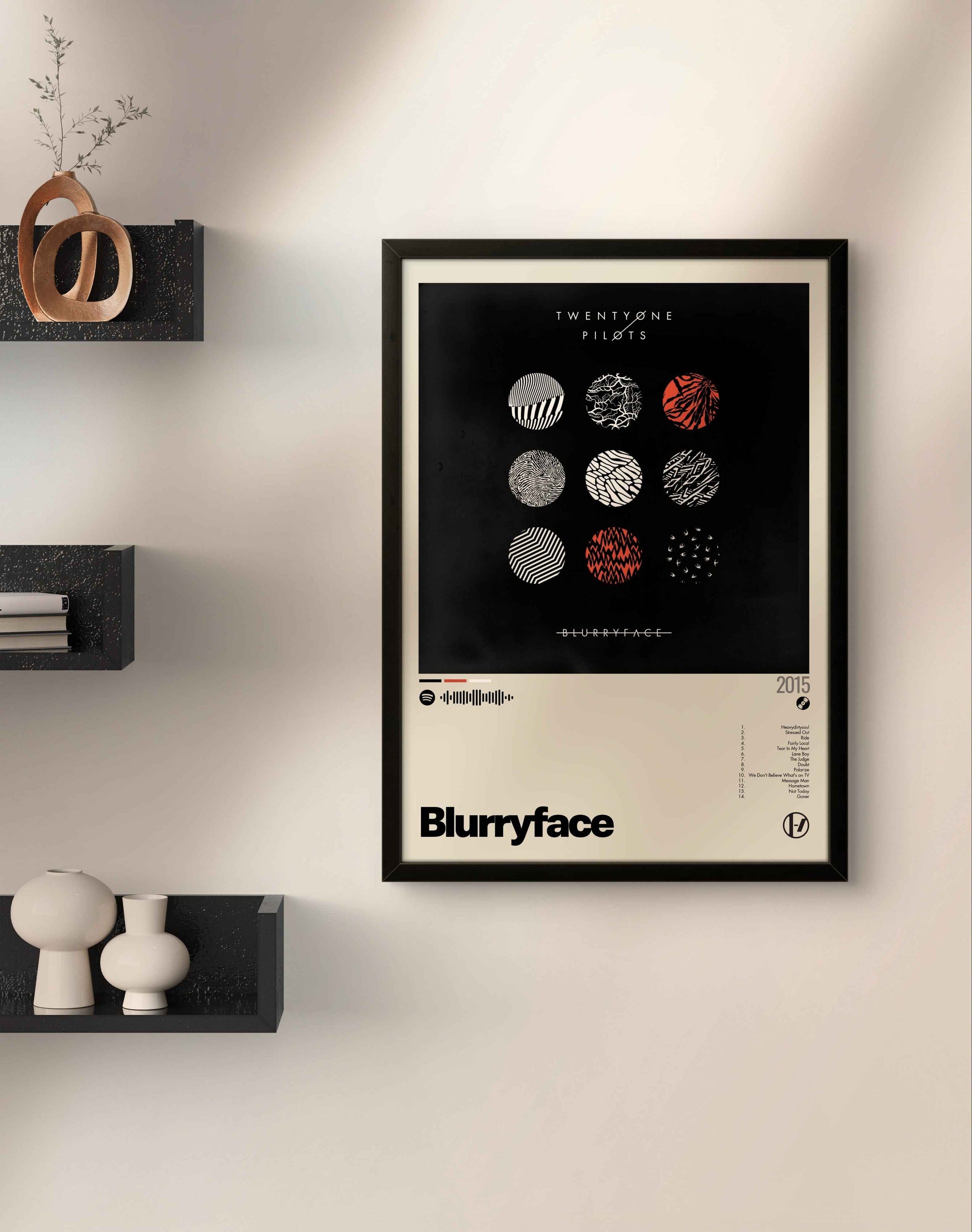 Quadro: Blurryface (2015) by Twenty One Pilots