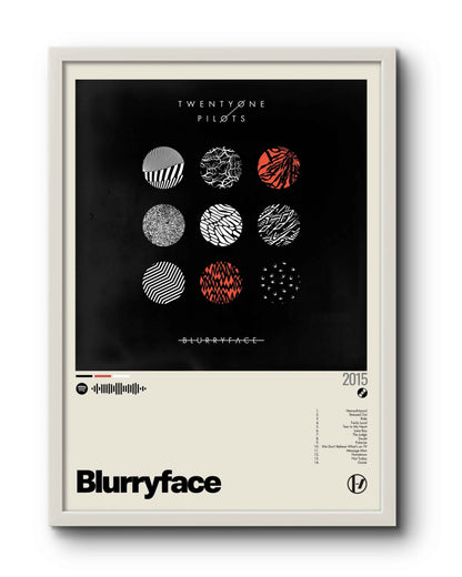 Quadro: Blurryface (2015) by Twenty One Pilots