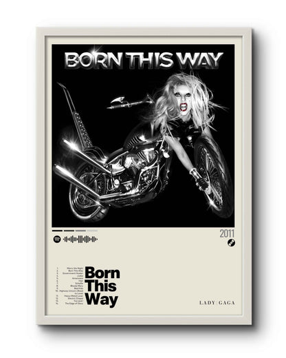Quadro: Born This Way (2011) by Lady Gaga