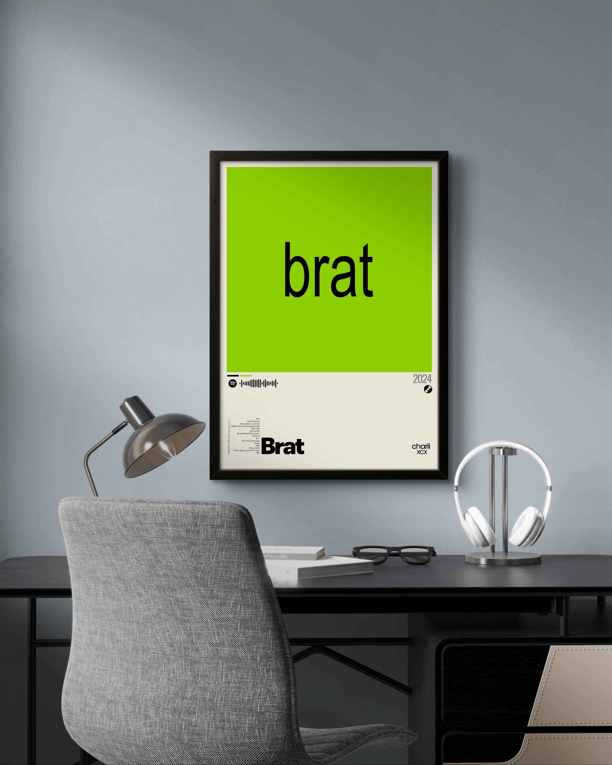 Quadro: Brat (2024) by Charli XCX - Quadraê
