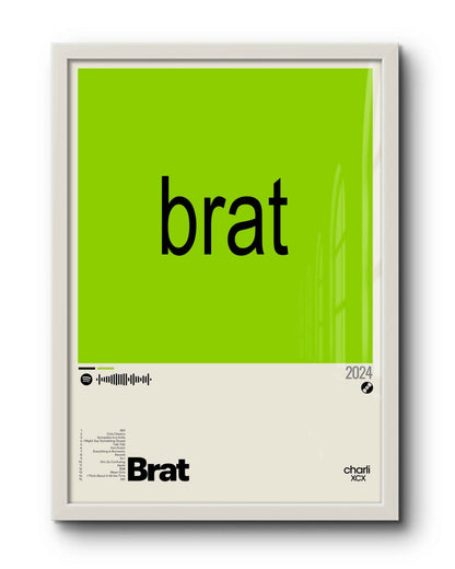 Quadro: Brat (2024) by Charli XCX - Quadraê