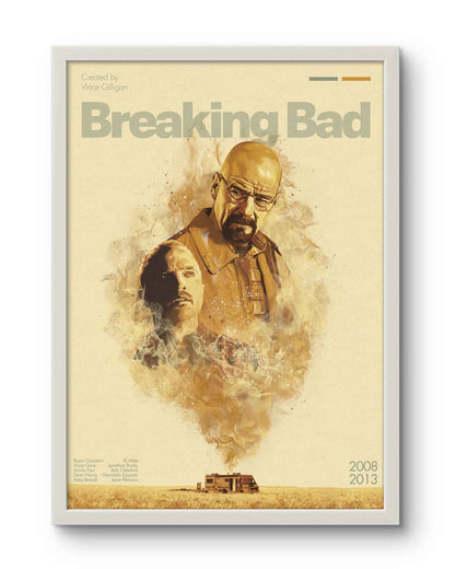 Quadro: Breaking Bad (2008) / Full Canvas - Quadraê