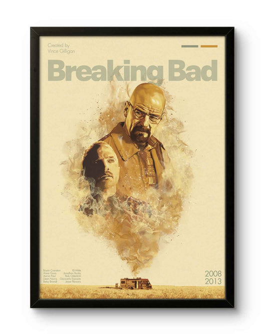 Quadro: Breaking Bad (2008) / Full Canvas - Quadraê