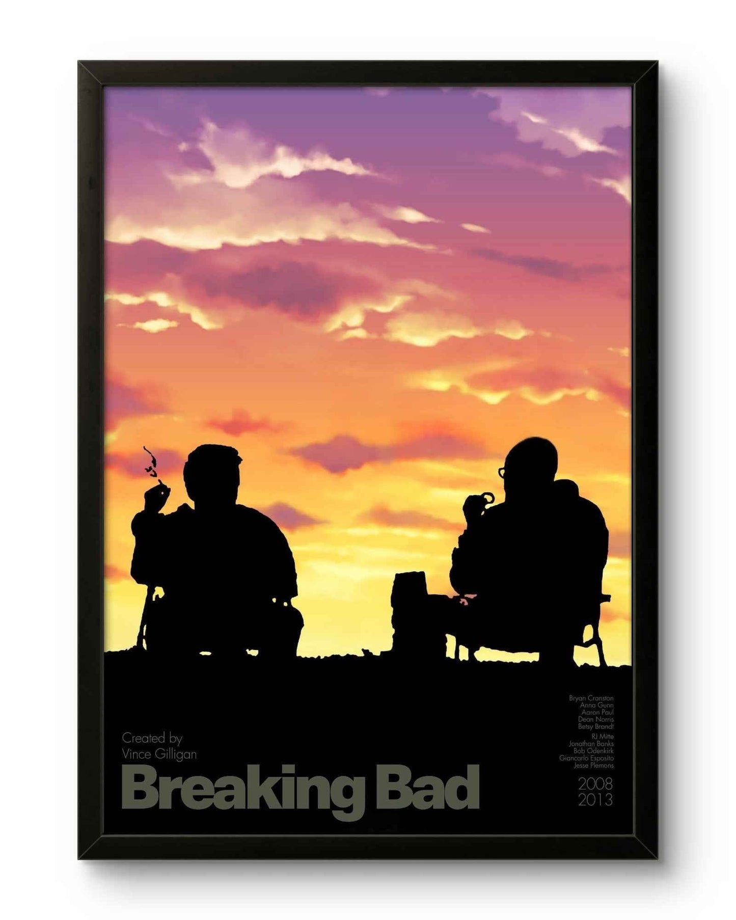 Quadro: Breaking Bad (2008) / Full Canvas v2 - Quadraê