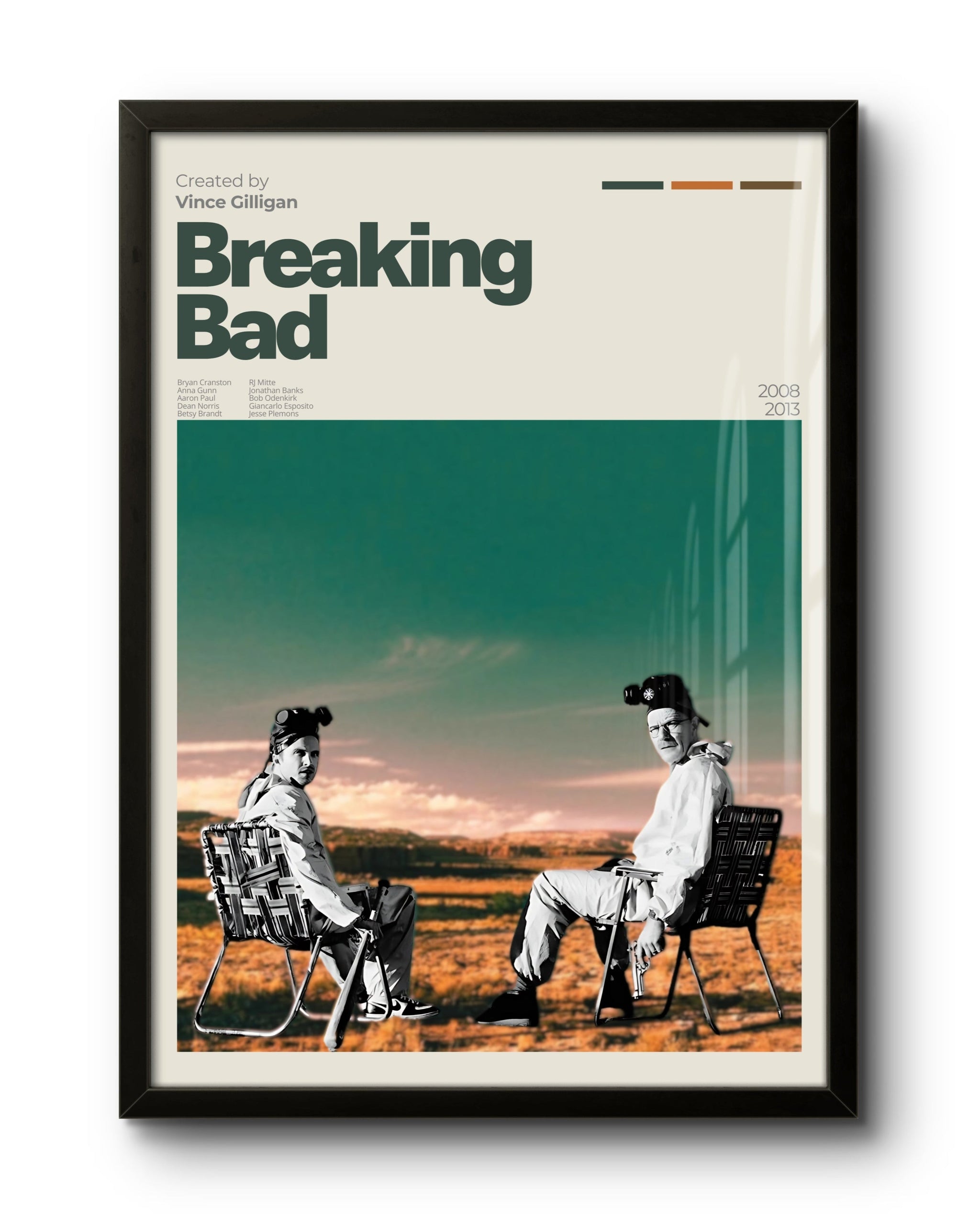 Quadro: Breaking Bad (2008) v2 - Quadraê