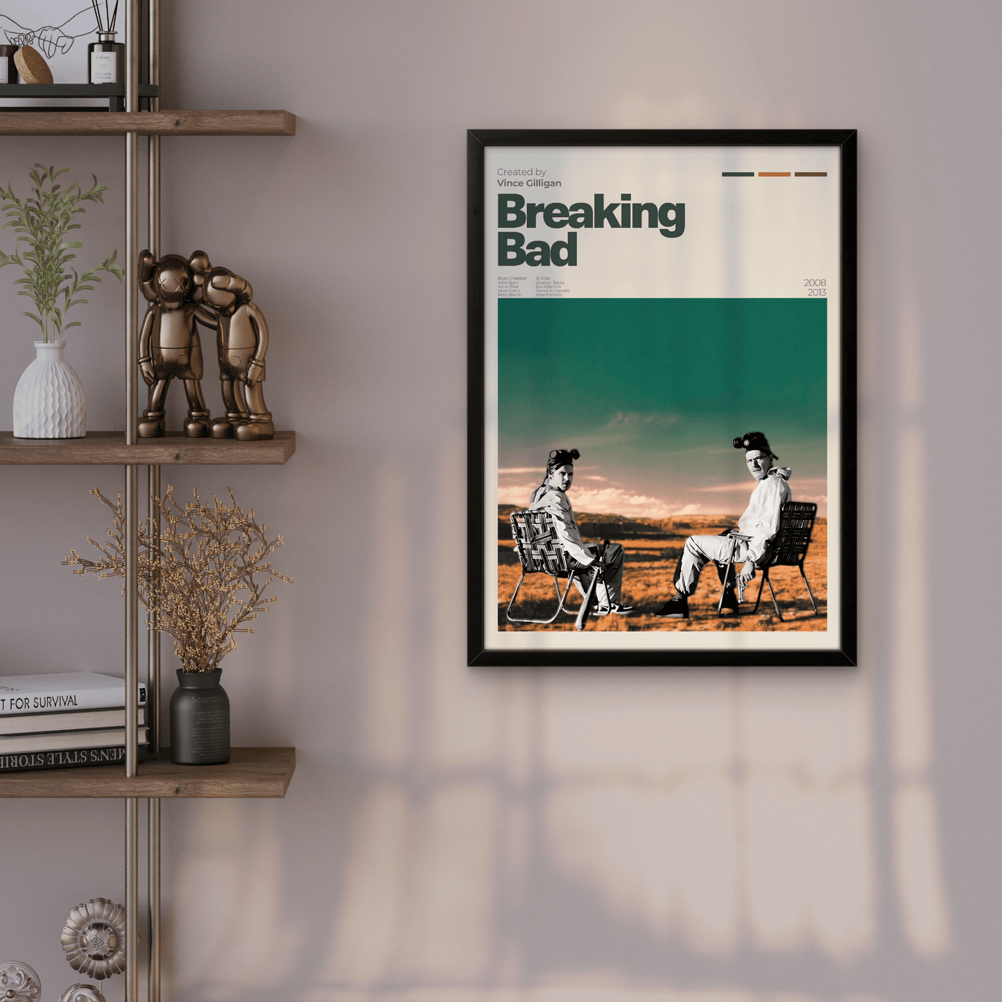 Quadro: Breaking Bad (2008) v2 - Quadraê