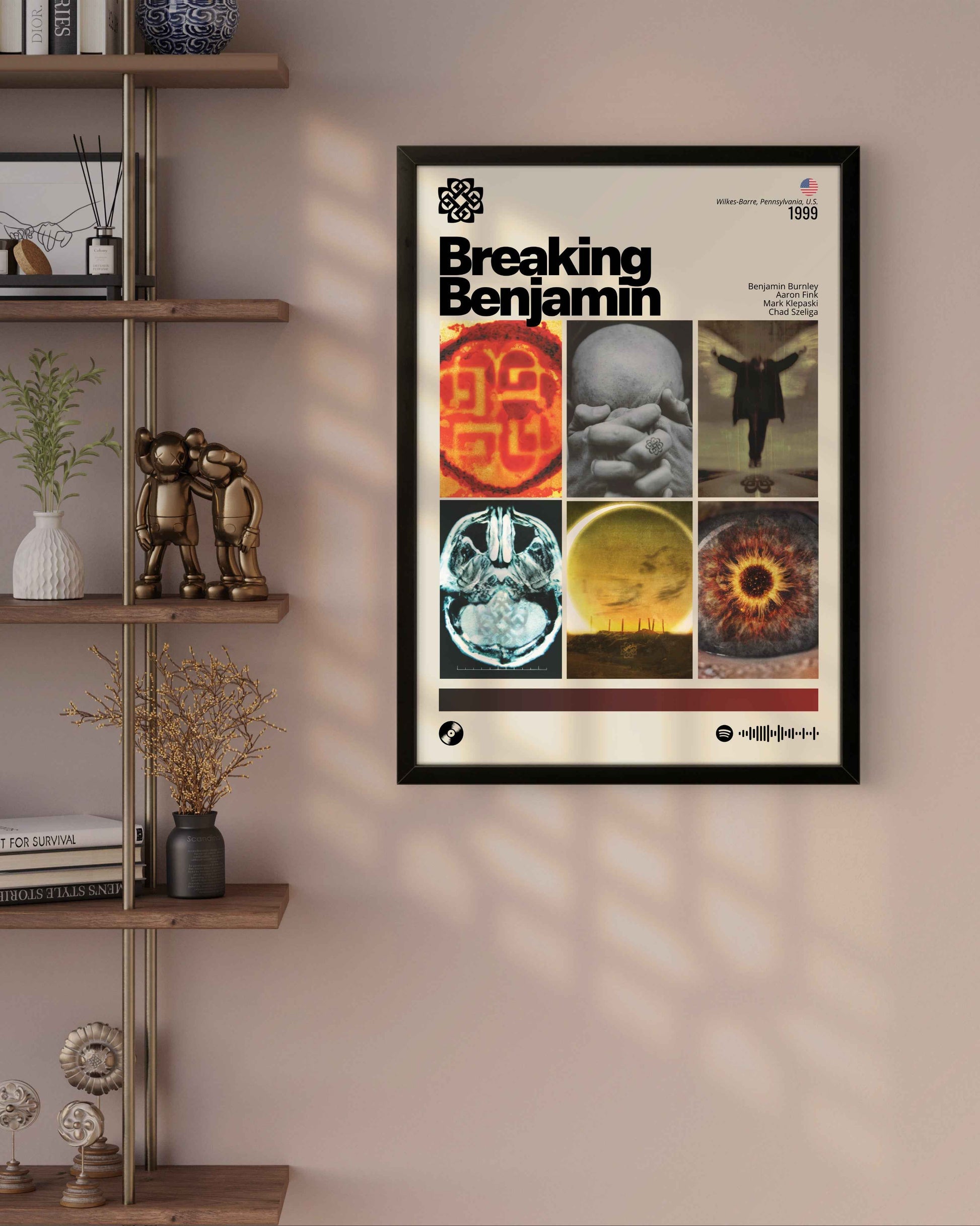 Quadro: Breaking Benjamin / Discografia (1999)