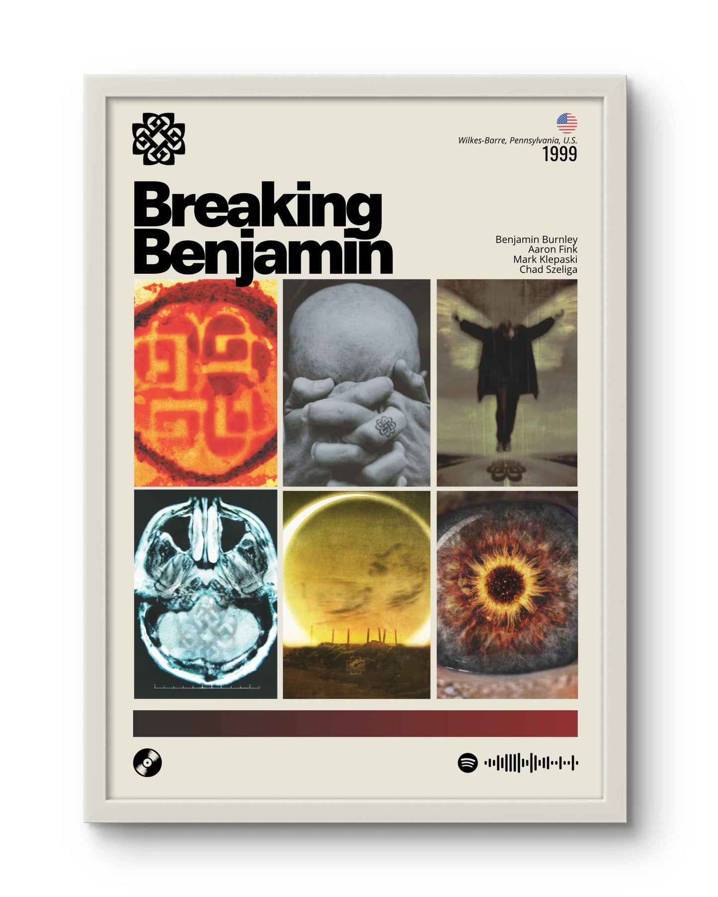 Quadro: Breaking Benjamin / Discografia (1999)