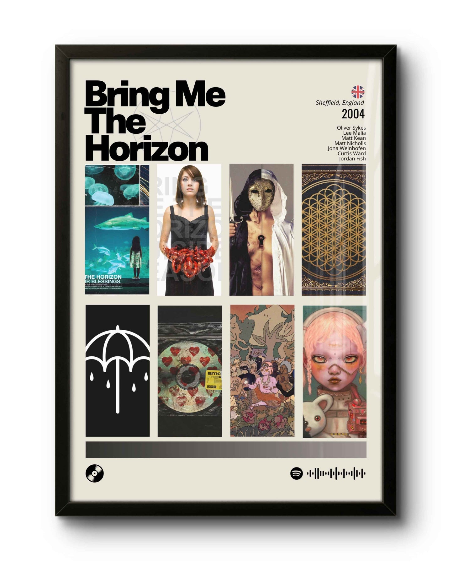 Quadro: Bring Me The Horizon / Discografia (2004)