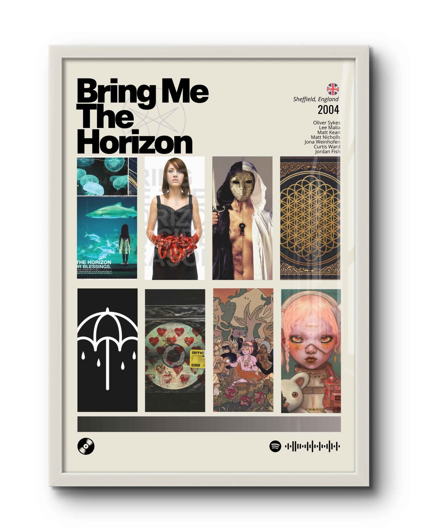 Quadro: Bring Me The Horizon / Discografia (2004)