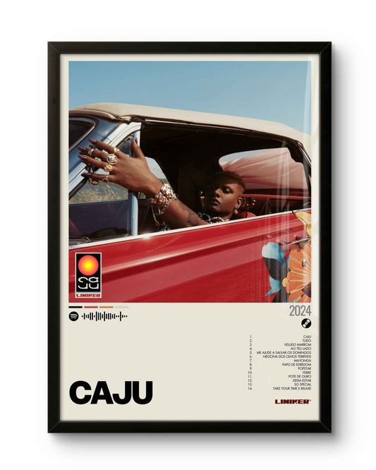Quadro: Caju (2024) por Liniker