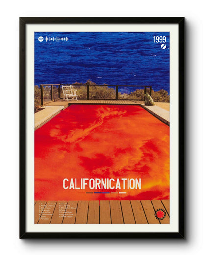 Quadro: Californication (1999) by Red Hot Chili Peppers / Full Canvas