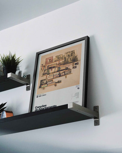 Quadro: Canções de Apartamento (2011) por Cícero - Quadraê