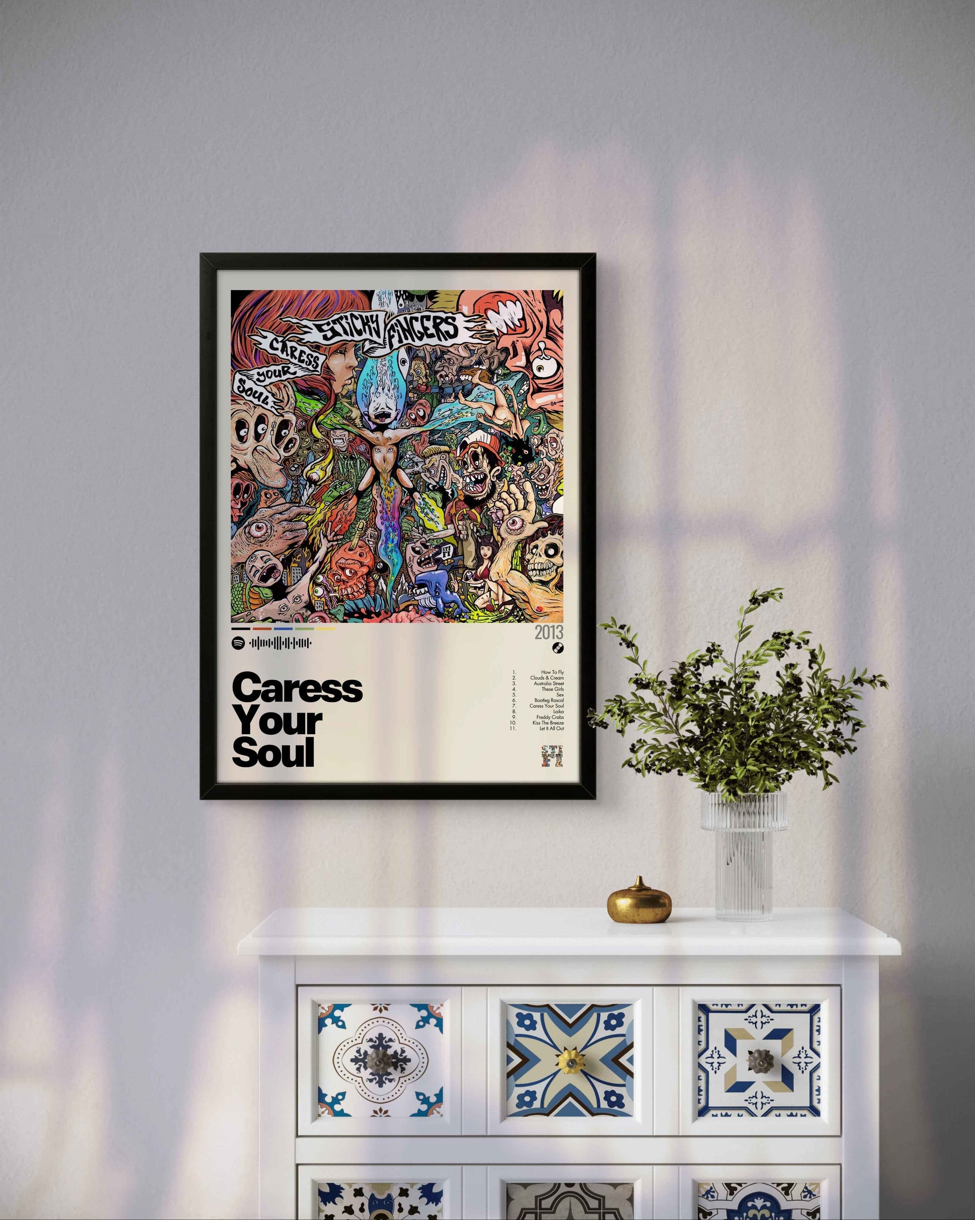 Quadro: Caress Your Soul (2013) by Sticky Fingers