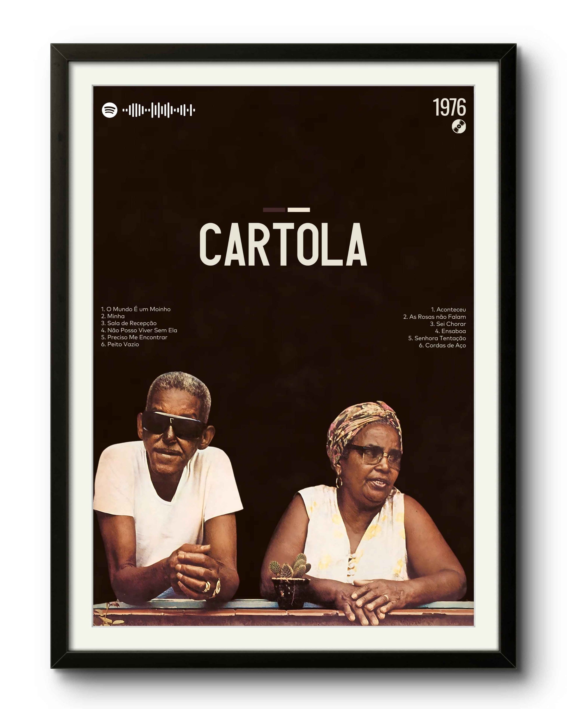 Quadro: Cartola (1976) por Cartola / Full Canvas