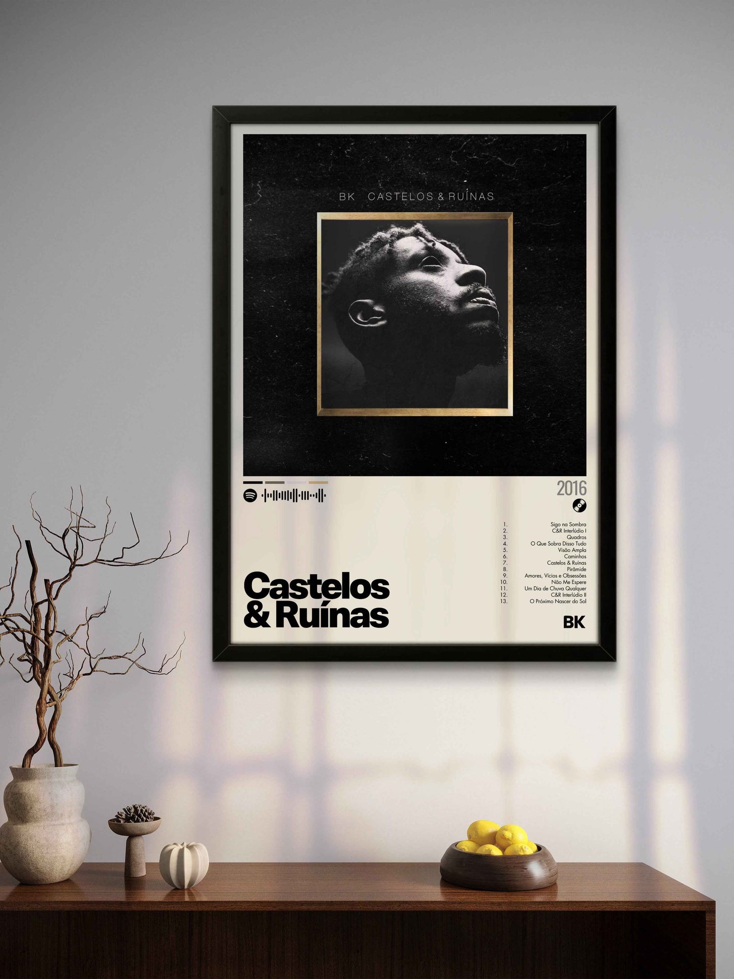 Quadro: Castelos & Ruínas (2016) por BK'