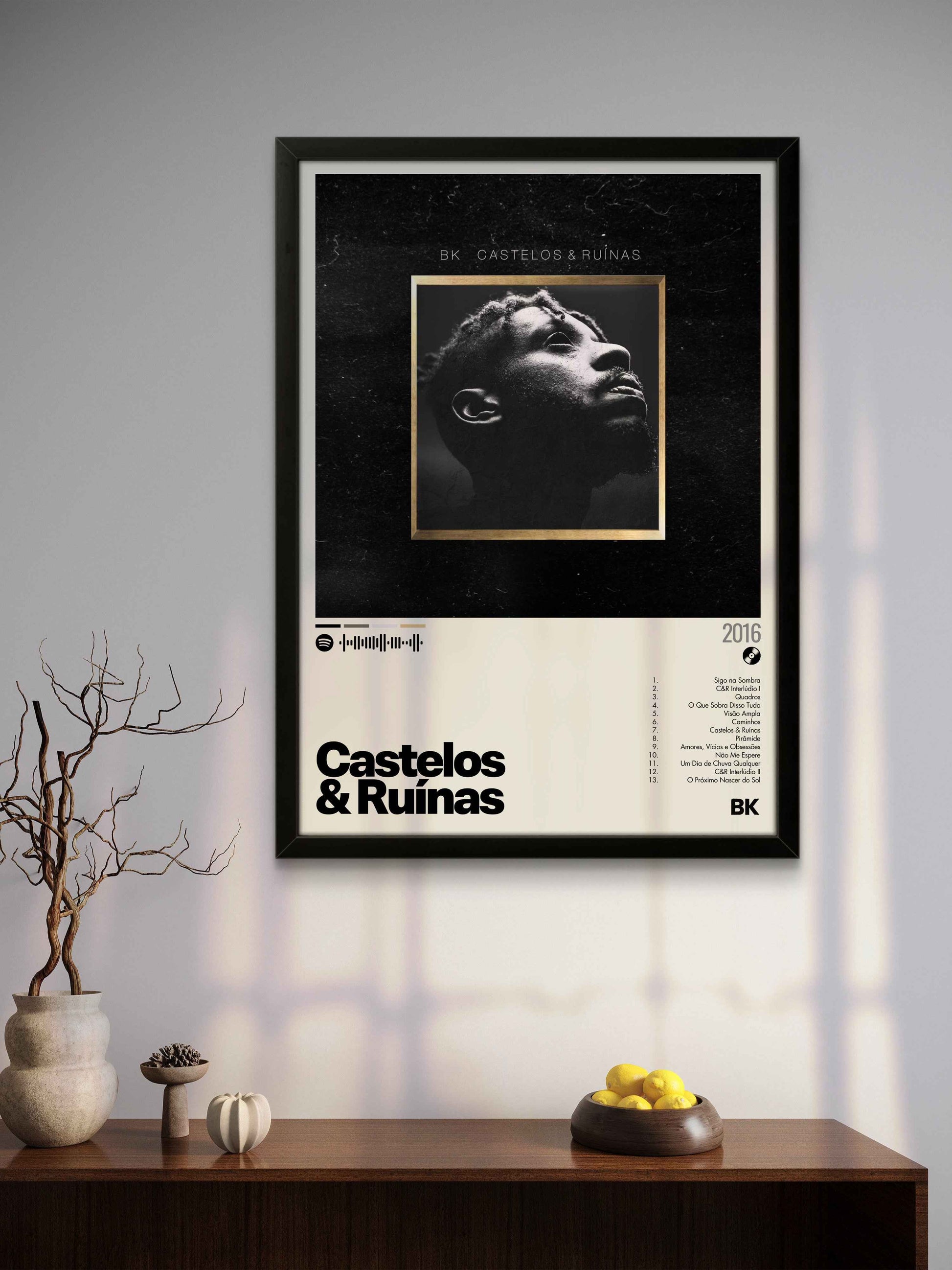 Quadro: Castelos & Ruínas (2016) por BK'