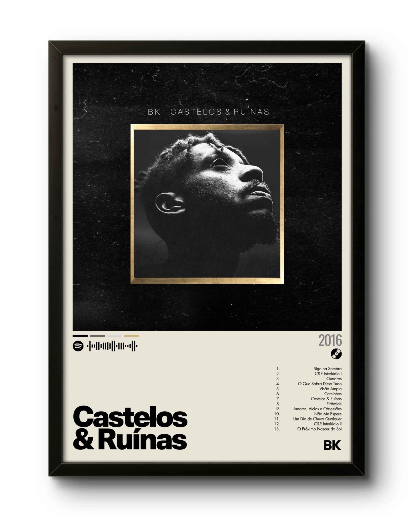 Quadro: Castelos & Ruínas (2016) por BK'