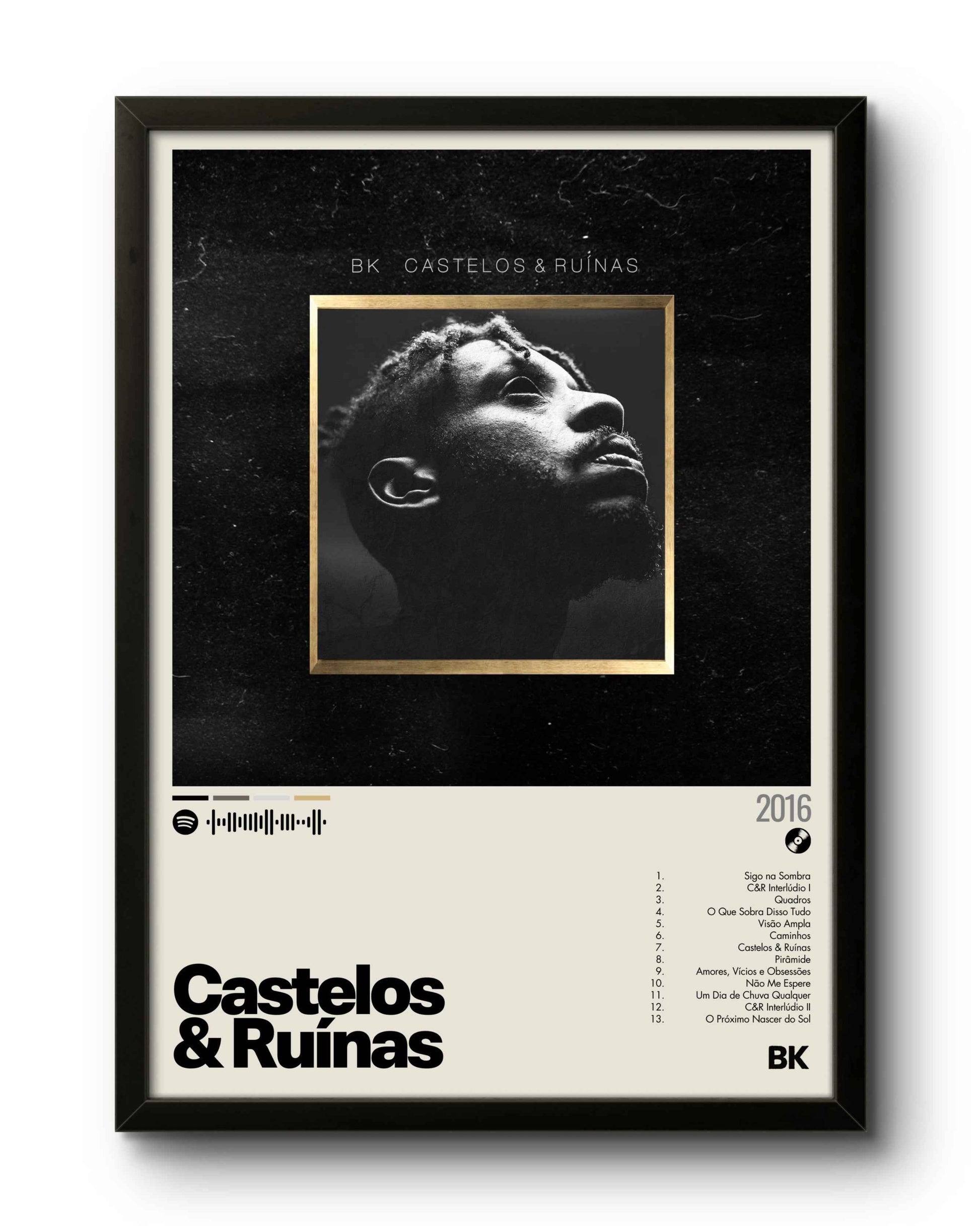 Quadro: Castelos & Ruínas (2016) por BK'