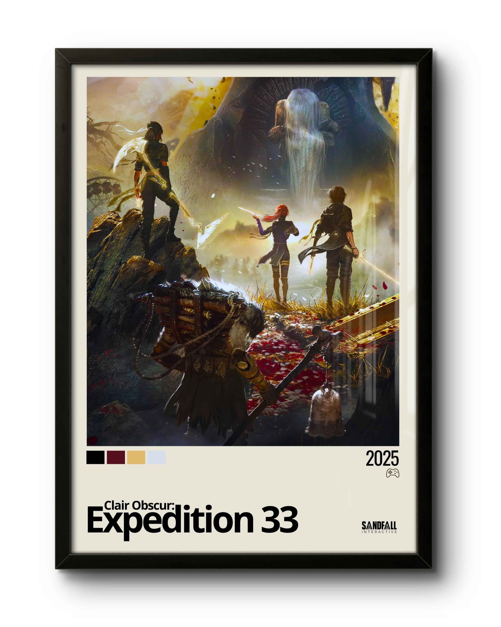 Quadro: Clair Obscur: Expedition 33 (2025) - Quadraê