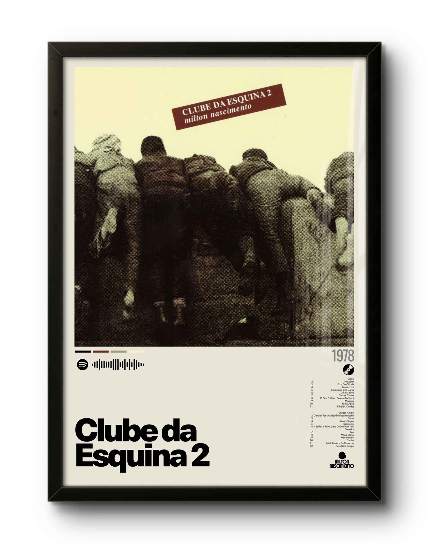 Quadro: Clube da Esquina 2 (1978) por Milton Nascimento