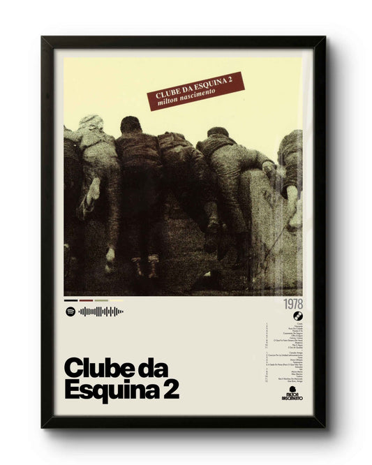 Quadro: Clube da Esquina 2 (1978) por Milton Nascimento