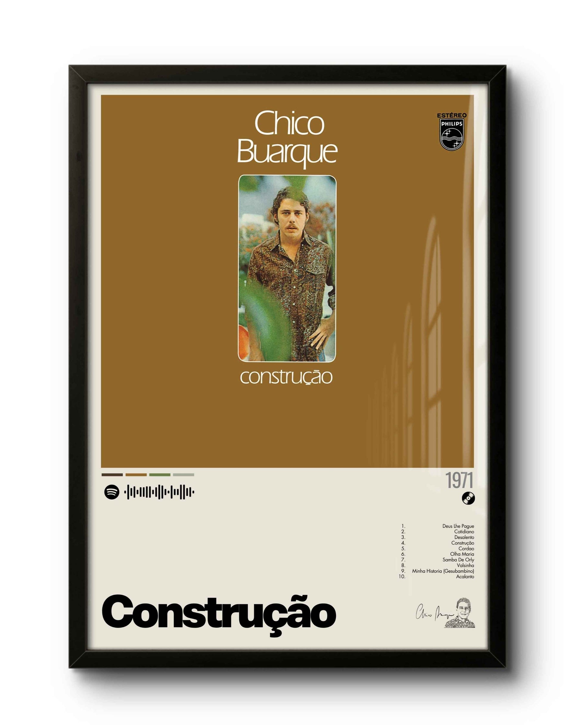 Quadro: Construção (1971) por Chico Buarque
