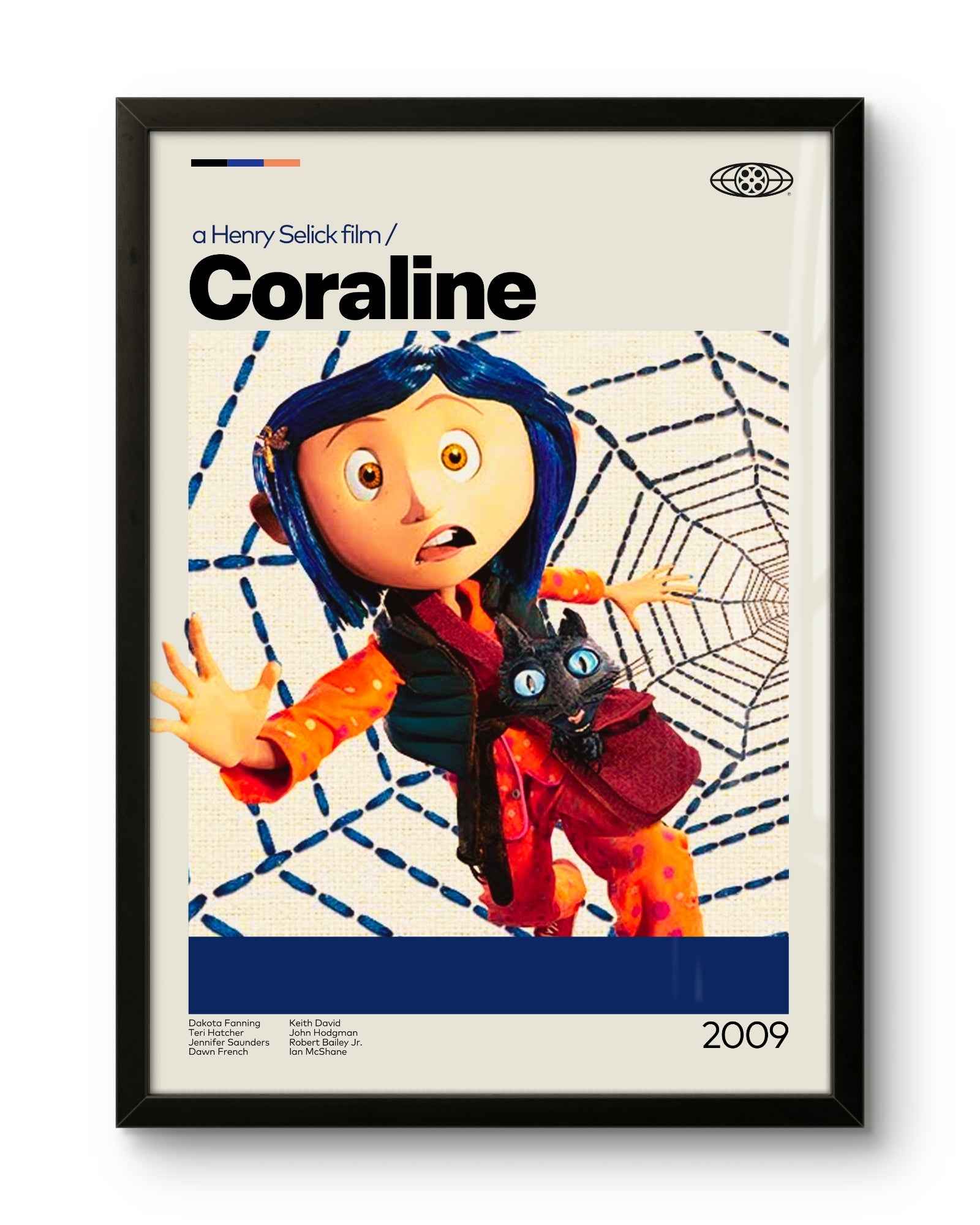 Quadro: Coraline e o Mundo Secreto (2009) v2 - Quadraê