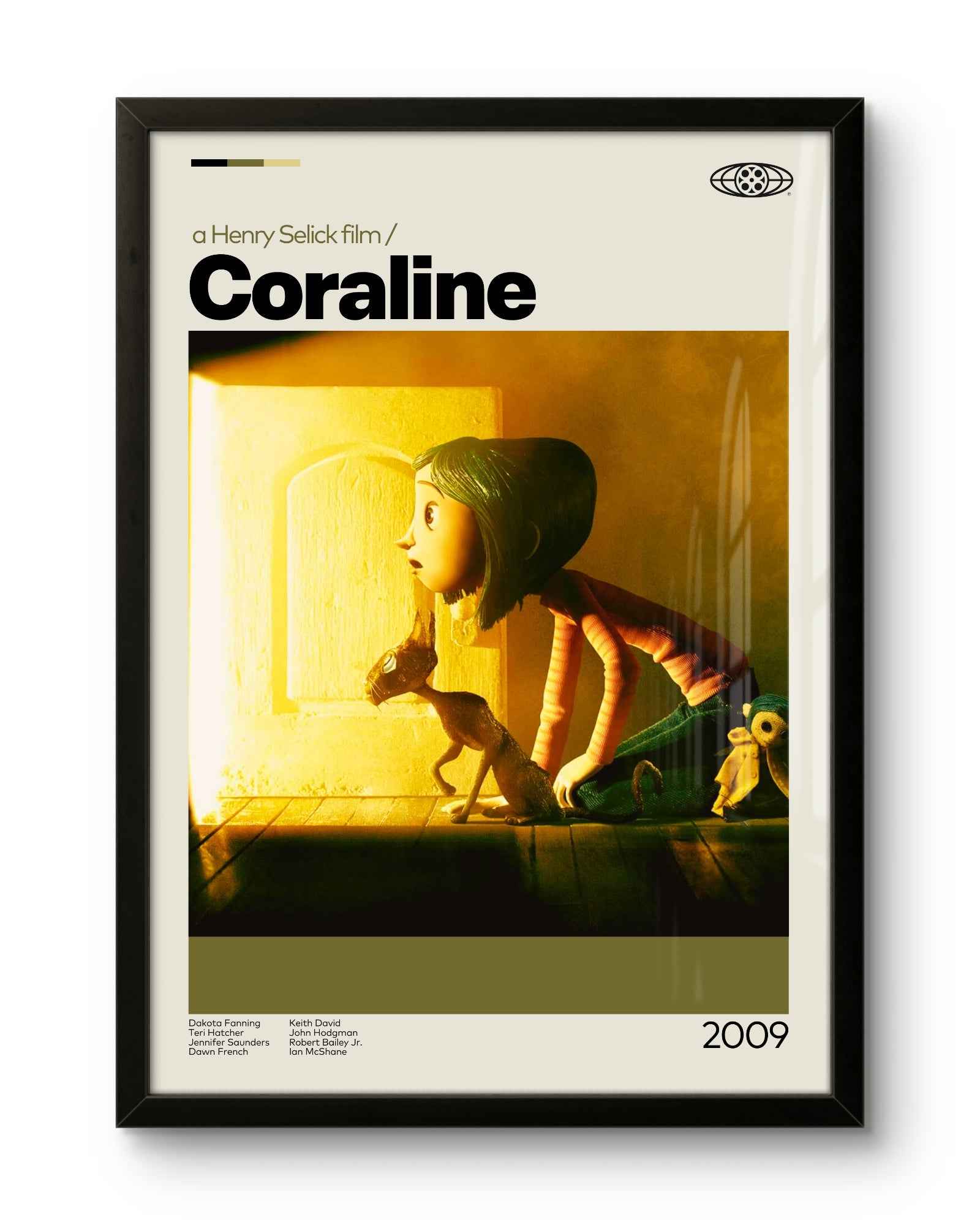 Quadro: Coraline e o Mundo Secreto (2009) v3 - Quadraê