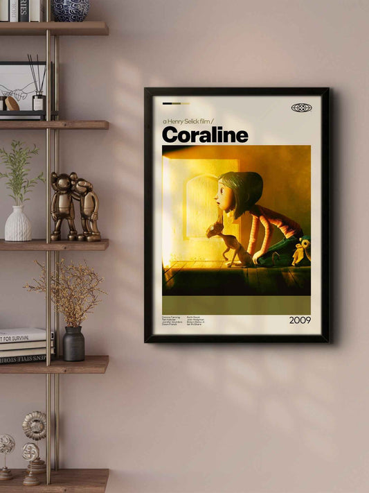 Quadro: Coraline e o Mundo Secreto (2009) v3 - Quadraê