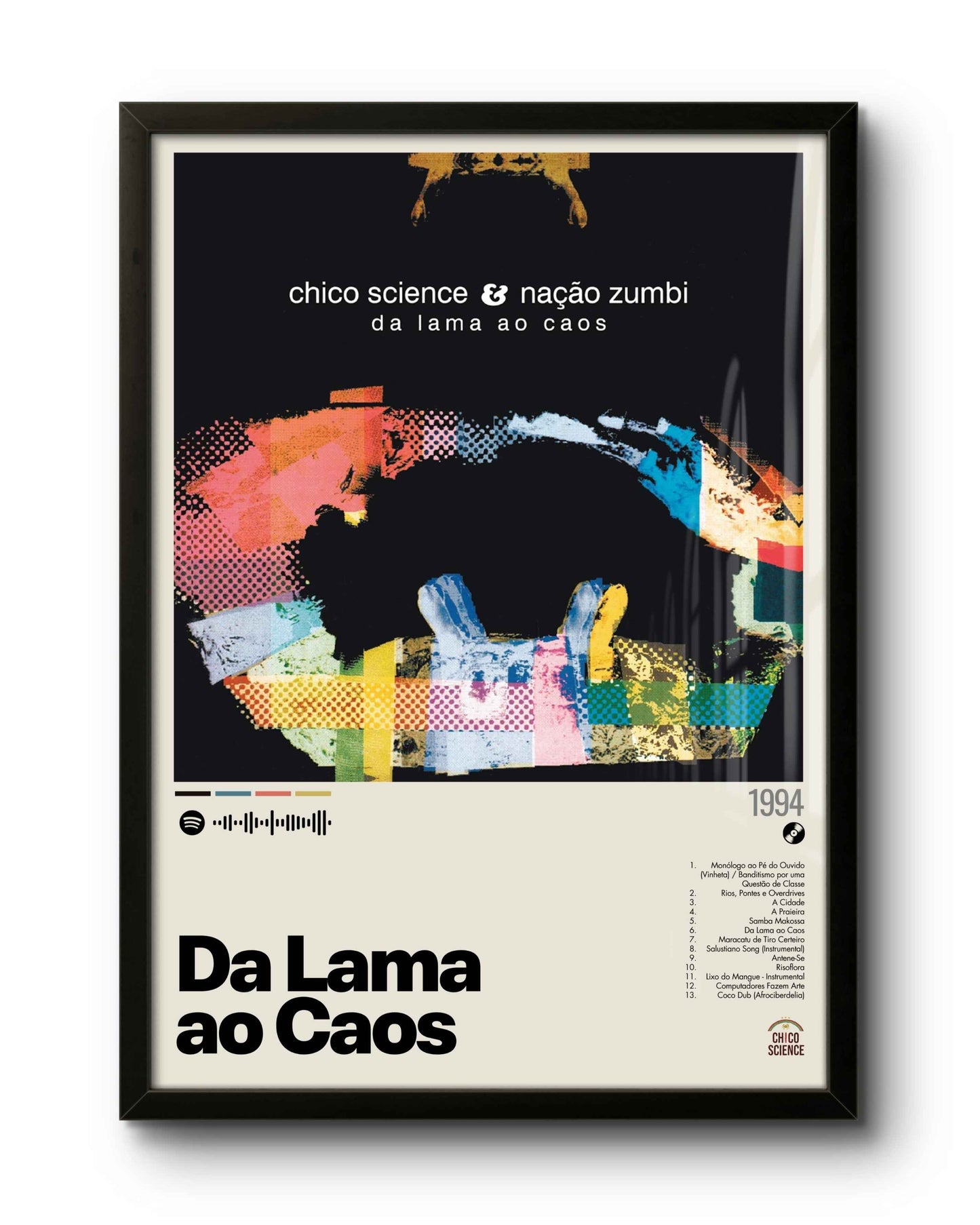 Quadro: Da Lama ao Caos (1994) por Chico Science & Nação Zumbi