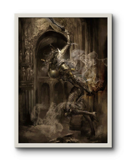 Quadro: Dancer of the Boreal Valley / Full Canvas (Dark Souls III)