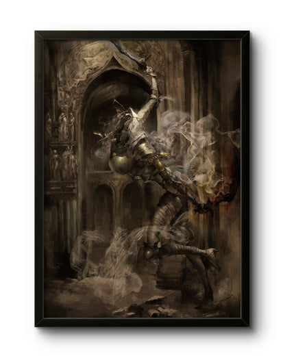 Quadro: Dancer of the Boreal Valley / Full Canvas (Dark Souls III)
