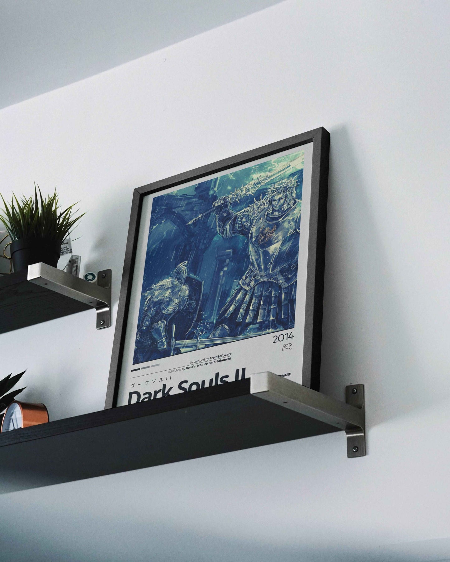 Quadro: Dark Souls II (2014) / Looking Glass Knight - Quadraê