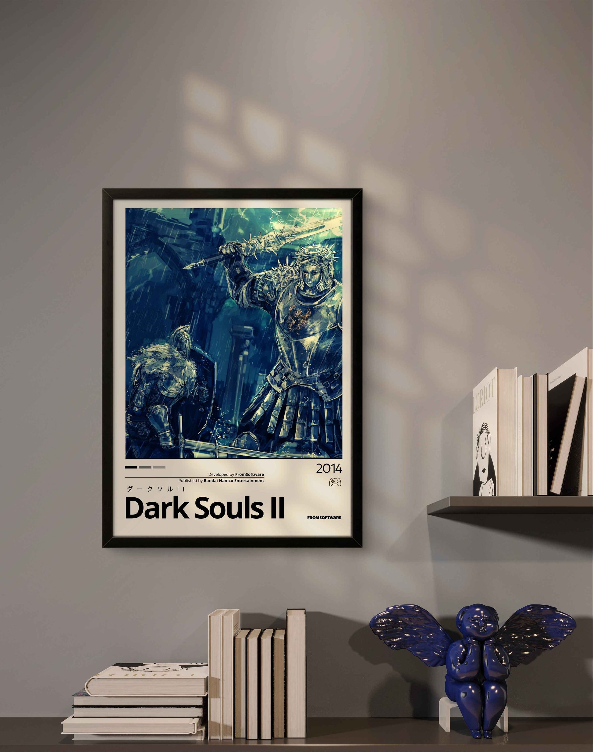 Quadro: Dark Souls II (2014) / Looking Glass Knight - Quadraê