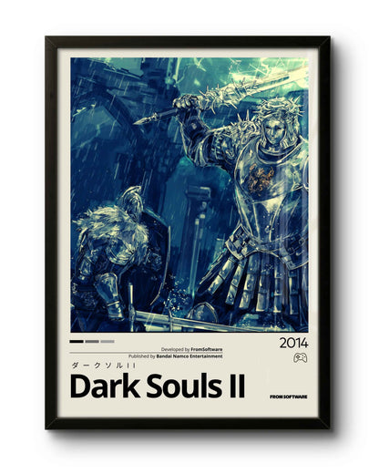 Quadro: Dark Souls II (2014) / Looking Glass Knight - Quadraê