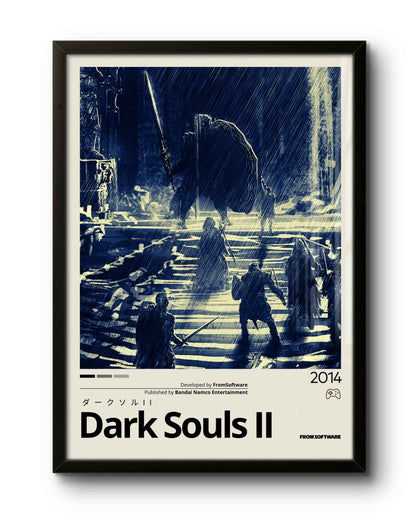 Quadro: Dark Souls II (2014) / Looking Glass Knight v2 - Quadraê