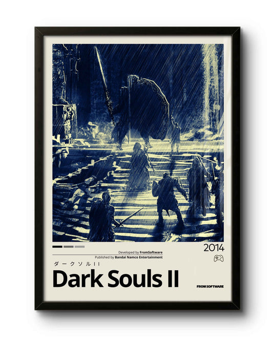 Quadro: Dark Souls II (2014) / Looking Glass Knight v2 - Quadraê