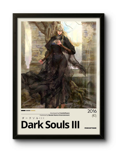 Quadro: Dark Souls III (2016) / Fire Keeper - Quadraê