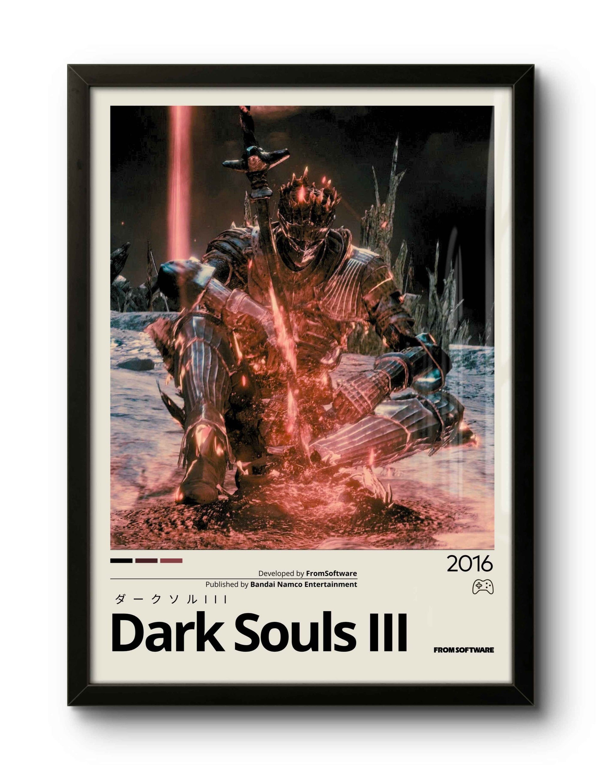 Quadro: Dark Souls III (2016) - Quadraê
