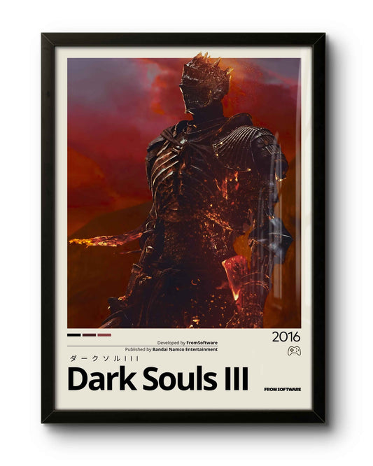 Quadro: Dark Souls III (2016) v2 - Quadraê
