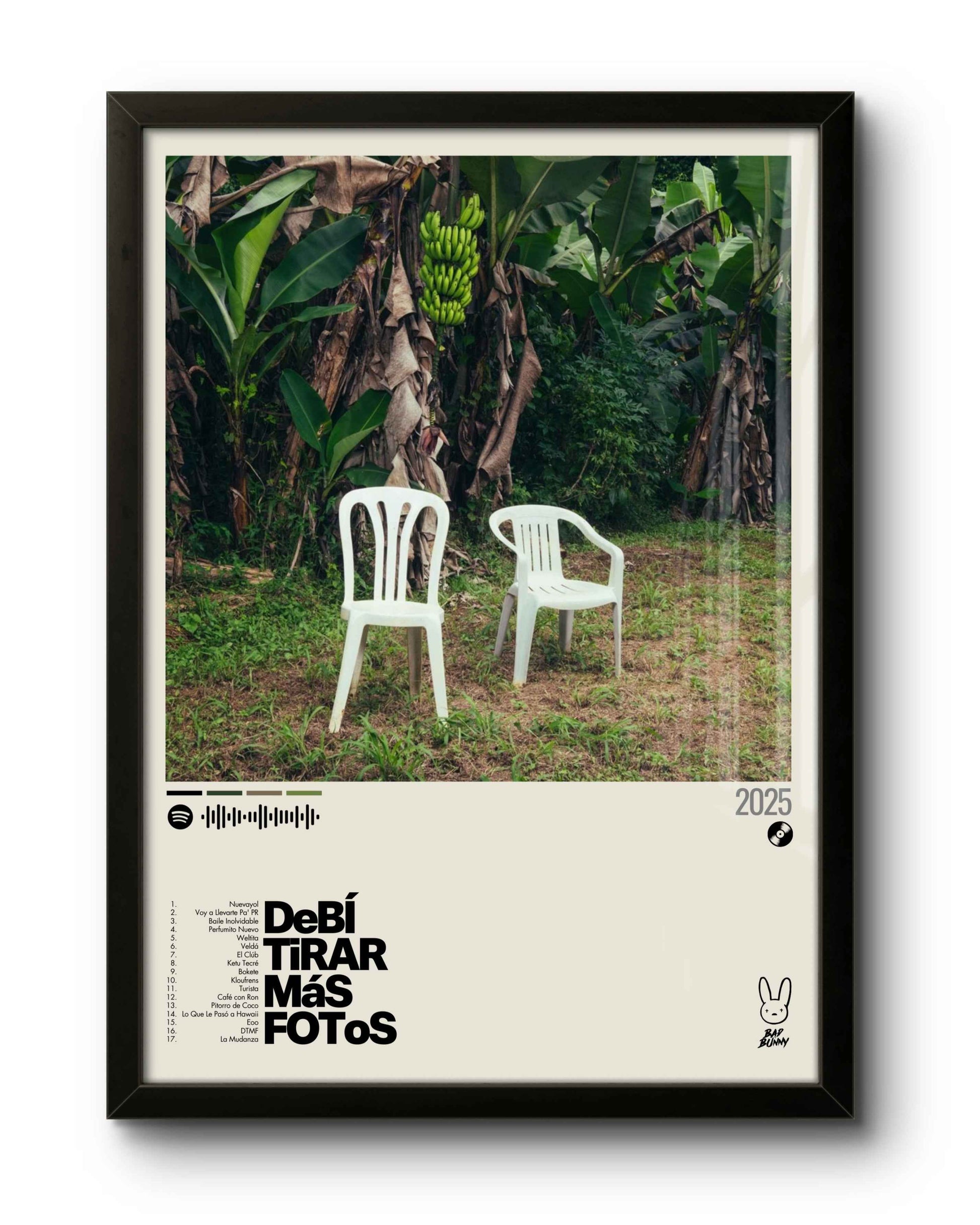 Quadro: Debí Tirar Más Fotos (2025) by Bad Bunny - Quadraê