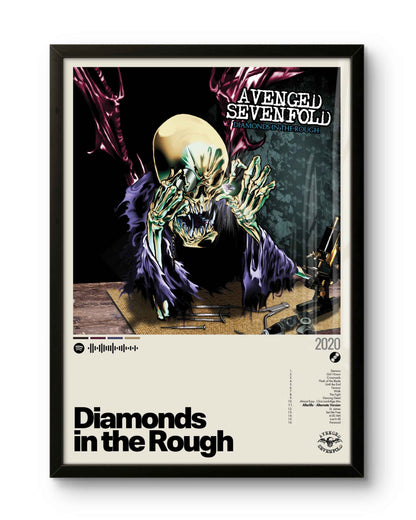 Quadro: Diamonds in the Rough (2020) by Avenged Sevenfold