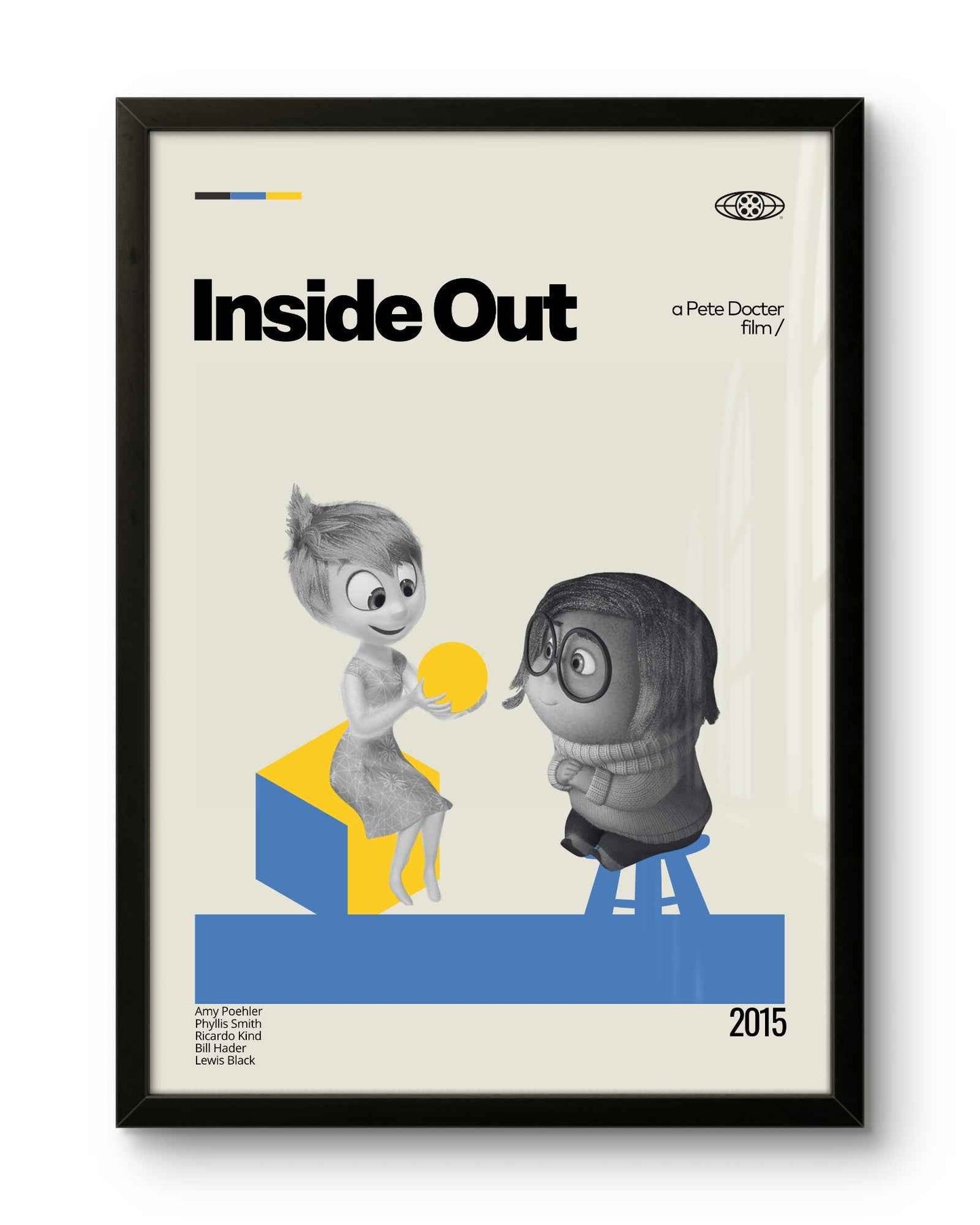 Quadro: Divertida Mente (2015) - Quadraê