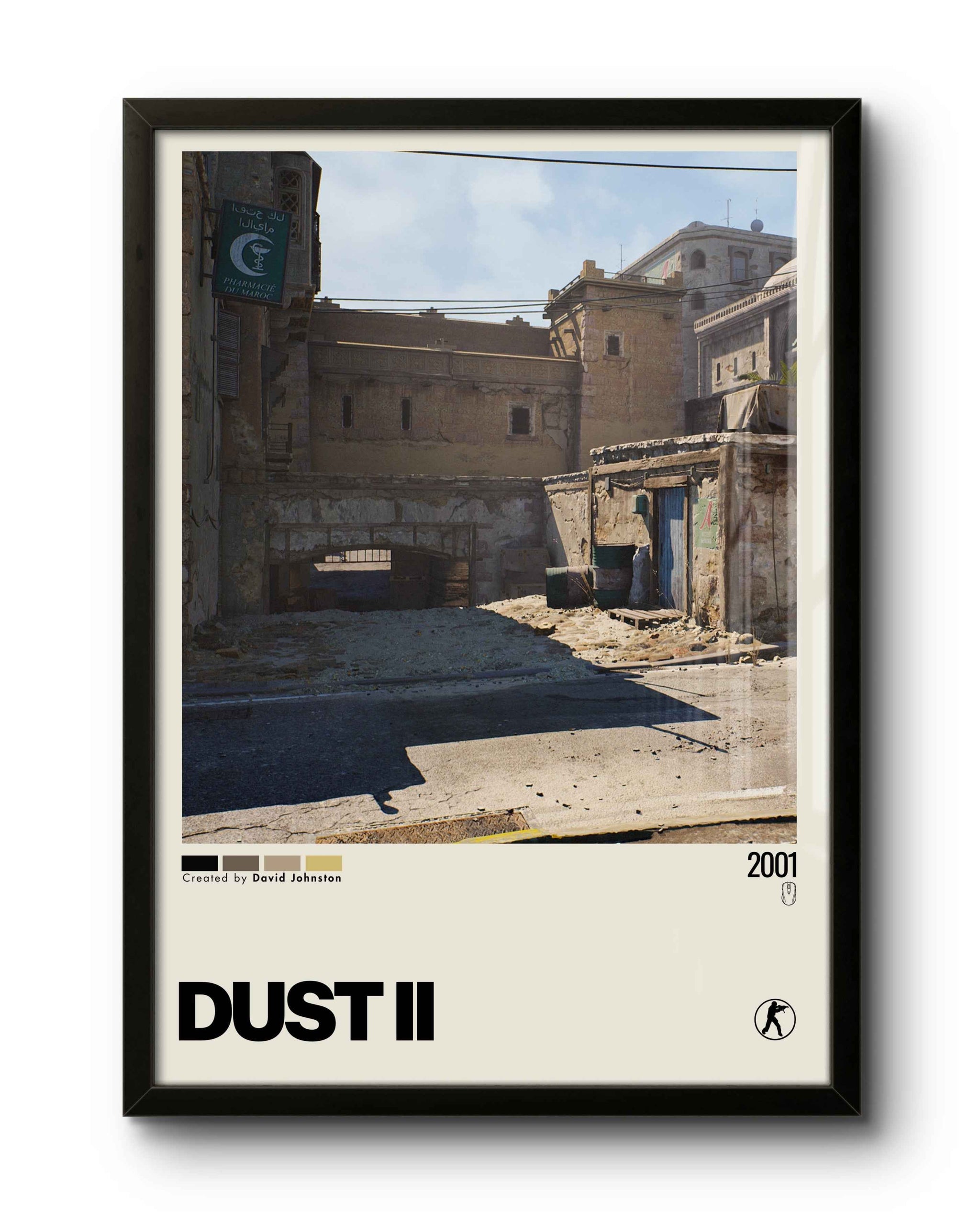Quadro: Dust II (Counter-Strike)